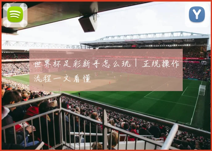 世界杯足彩新手怎么玩｜正规操作流程一文看懂